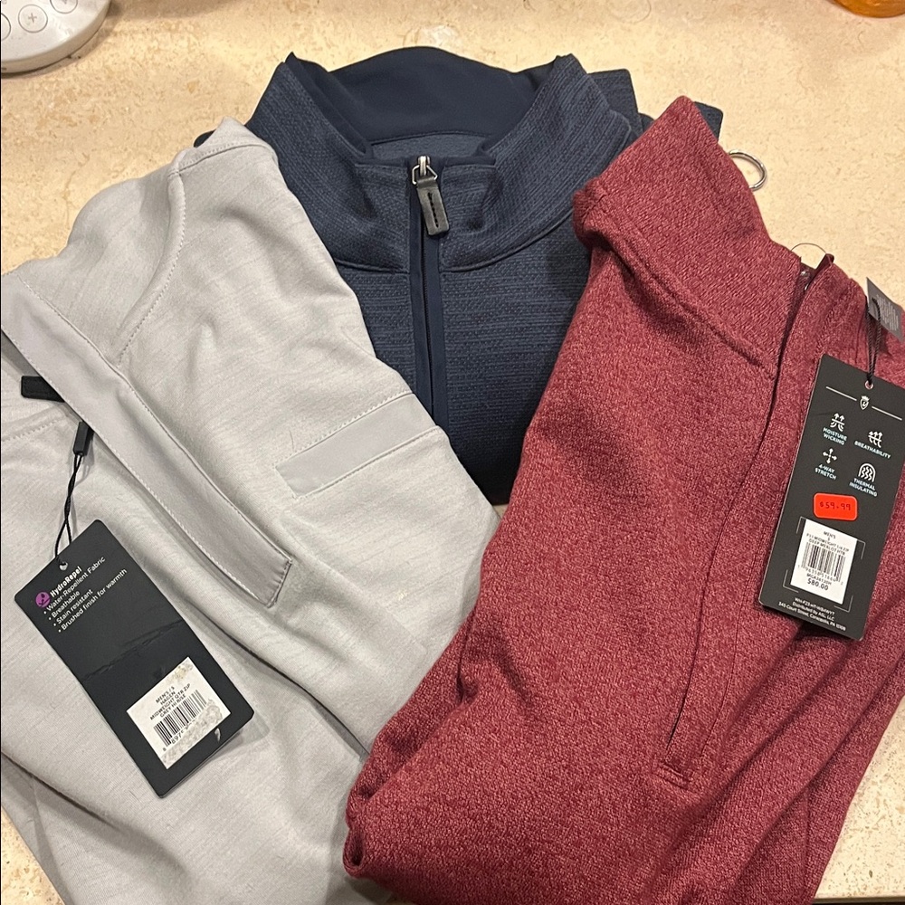 Walter Hagen Burgundy Outerwear